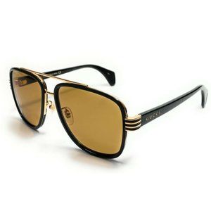 Gucci Sunglasses Black and Gold Limited